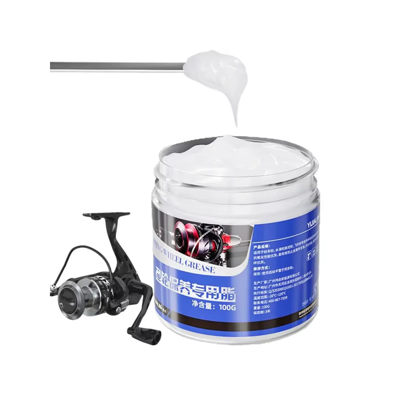 Reel Grease - Angelrollen-Schmierstoff-Set, Angelrollen-Schmierfett 100g, Angelrollen-Öl, effektives Zubehör