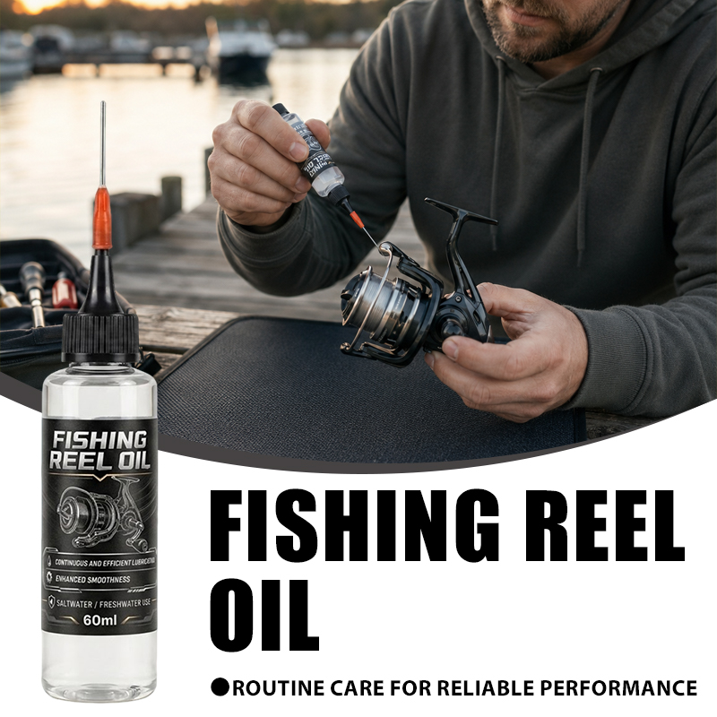 Reel Grease - Angelrollenöl Schmiermittel Flüssige Wartungsformel für Salzwasser-