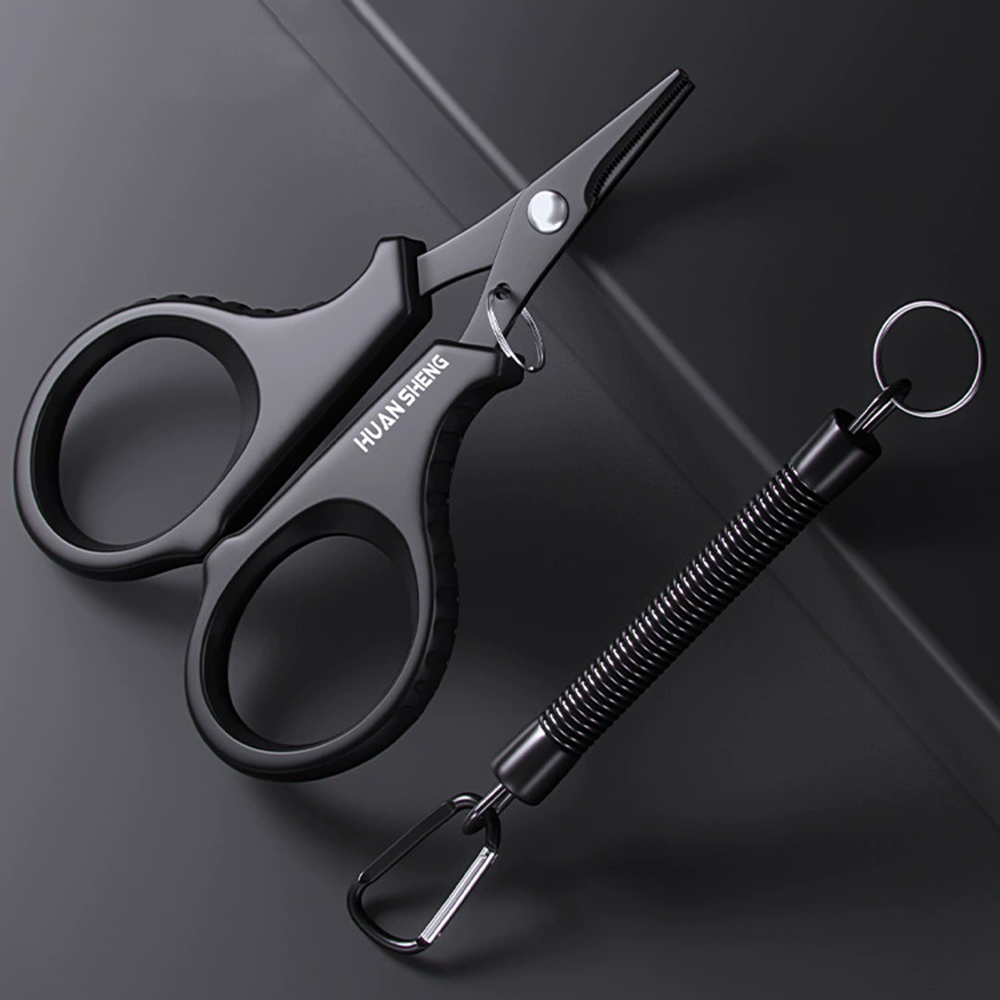 Reel Oil - 1set Titan Beschichtung Edelstahl Angeln Scissor