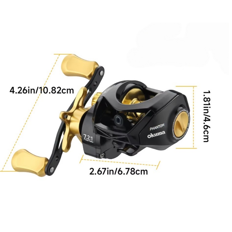 OKUMA Baitcaster Angelrolle 18 – Surf Reel Bewertung und Preis